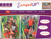 Tablet Screenshot of campedup.com